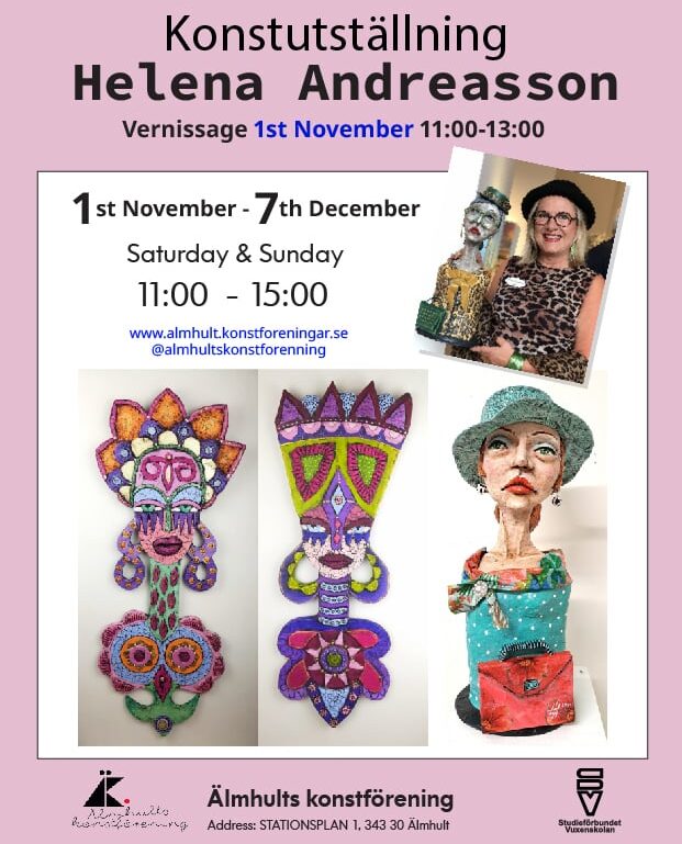 Helena Andreasson Utställning