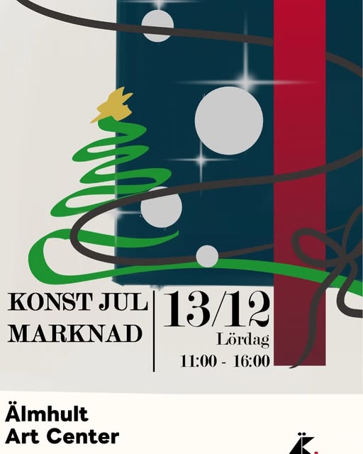 Julmarknad på Älmhult Art Center!